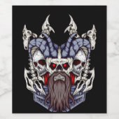 Étiquette Pour Bouteilles De Vin Jenglot (Étiquettes simples)