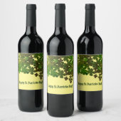 Étiquette Pour Bouteilles De Vin Joyeuse St. Patrick's Day, personnalisée (Bouteilles)