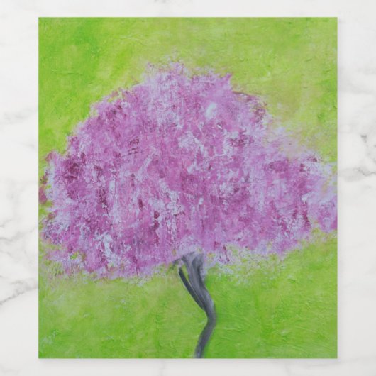 Étiquette Pour Bouteilles De Vin Joyeux (Étiquettes simples)