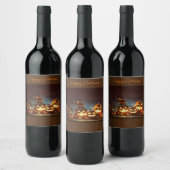 Étiquette Pour Bouteilles De Vin Joyeux Halloween (Bouteilles)