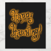 Étiquette Pour Bouteilles De Vin Joyeux Hommage ! | Halloween (Étiquettes simples)