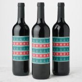 Étiquette Pour Bouteilles De Vin Joyeux Noël (Bouteilles)