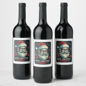 Étiquette Pour Bouteilles De Vin Joyeux Noël est ma bénédiction (Bouteilles)