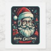 Étiquette Pour Bouteilles De Vin Joyeux Noël est ma bénédiction (Étiquettes simples)