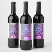 Étiquette Pour Bouteilles De Vin Juif (Bouteilles)