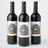 Étiquette Pour Bouteilles De Vin Junior (Bouteilles)
