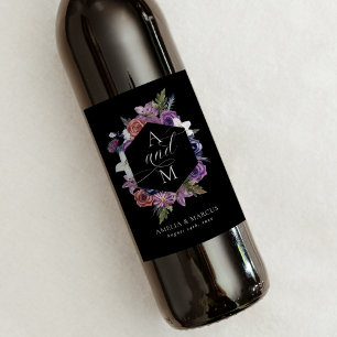 Étiquette Pour Bouteilles De Vin 'Jusqu'à ce que la mort nous sépare du Mariage pou