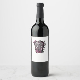 Étiquette Pour Bouteilles De Vin Jusqu'à ce que la mort nous sépare, idée de costum