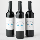 Étiquette Pour Bouteilles De Vin Kitty (Bouteilles)