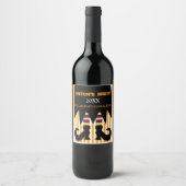 Étiquette Pour Bouteilles De Vin La brasse de sorcière (Devant)