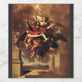 Étiquette Pour Bouteilles De Vin La conversion de Saint Paul (Étiquettes simples)