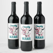 Étiquette Pour Bouteilles De Vin La mère du pays (Bouteilles)