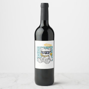 Étiquette Pour Bouteilles De Vin La Terre Est Le Ciel - La Beauté Nous Entoure