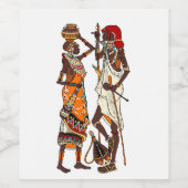 Étiquette Pour Bouteilles De Vin Lable vintage (Étiquettes simples)