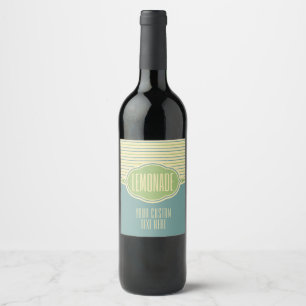 Étiquette Pour Bouteilles De Vin Lables faits sur commande de bouteille des textes