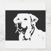 Étiquette Pour Bouteilles De Vin Laboratoire du Château (Étiquettes simples)