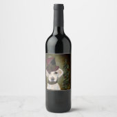ÉTIQUETTE POUR BOUTEILLES DE VIN LABRADOR RETRIEVER (Devant)