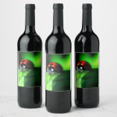 Étiquette Pour Bouteilles De Vin Ladybug (Bouteilles)