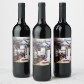 Étiquette Pour Bouteilles De Vin L'amour n'est pas un mur, c'est un pont (Bouteilles)