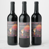 Étiquette Pour Bouteilles De Vin L'amour transcende le multivers (Bouteilles)