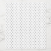 Étiquette Pour Bouteilles De Vin Langue, Mist (Étiquettes simples)