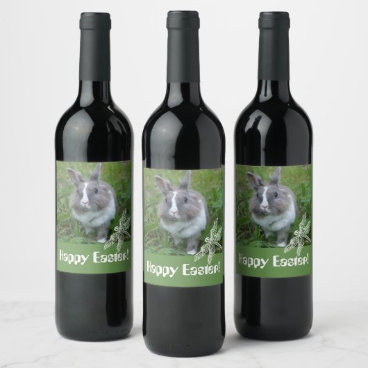 Étiquette Pour Bouteilles De Vin Lapin lapin (Bouteilles)