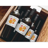 Étiquette Pour Bouteilles De Vin Latte d'épice Citrouille bon thanksgiving