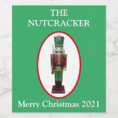 Étiquette Pour Bouteilles De Vin Le Casse-Noix (Étiquettes simples)