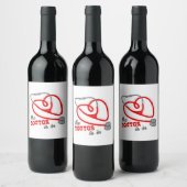 Étiquette Pour Bouteilles De Vin Le Docteur Est En (Bouteilles)