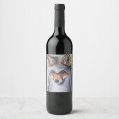 Étiquette Pour Bouteilles De Vin Le Foxy Assassin (Devant)