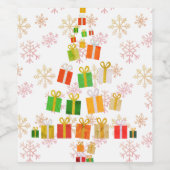 Étiquette Pour Bouteilles De Vin Le Giving Tree (Étiquettes simples)