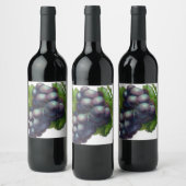 Étiquette Pour Bouteilles De Vin Le raisin (Bouteilles)