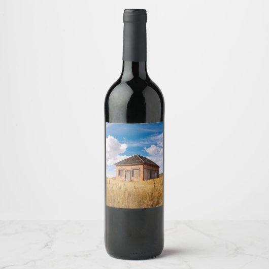 Étiquette Pour Bouteilles De Vin Le test du temps (Devant)