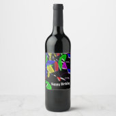 Étiquette Pour Bouteilles De Vin Les Padern Paintings (Devant)