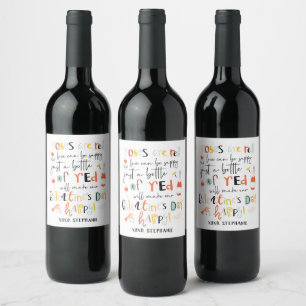 Étiquette Pour Bouteilles De Vin Les Roses sont les "Red Wine Galentine's Day Tag"