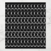 Étiquette Pour Bouteilles De Vin Lettre initiale C (Étiquettes simples)