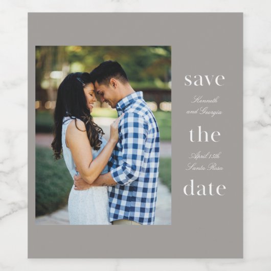 Étiquette Pour Bouteilles De Vin Libellé empilé (Étiquettes simples)