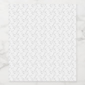 Étiquette Pour Bouteilles De Vin Ligne Art, Poussière d'Étoile (Étiquettes simples)