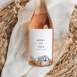 Étiquette Pour Bouteilles De Vin Ligne de Las Vegas<br><div class="desc">La collection Skyline est un étonnant assortiment de skylines méticuleusement esquissés qui capturent l'essence des paysages urbains emblématiques. Parfait pour les mariages métropolitains ou les mariages de destination,  cette collection incarne le charme intemporel des paysages urbains et apporte une touche élégante à votre journée spéciale.</div>