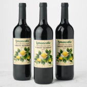 Étiquette Pour Bouteilles De Vin Limoncello Citron Citron (Bouteilles)