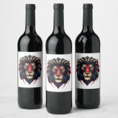 Étiquette Pour Bouteilles De Vin Lion King (Bouteilles)
