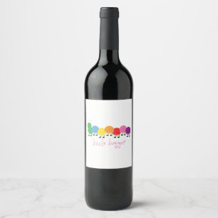 Étiquette Pour Bouteilles De Vin Little Bugger Caterpillar