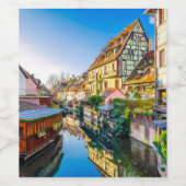 Étiquette Pour Bouteilles De Vin Little Venice, Colmar (Étiquettes simples)