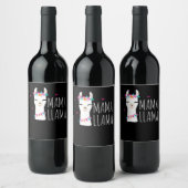 Étiquette Pour Bouteilles De Vin Llama Gift | Mama Llama (Bouteilles)