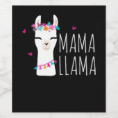 Étiquette Pour Bouteilles De Vin Llama Gift | Mama Llama (Étiquettes simples)