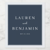 ÉTIQUETTE POUR BOUTEILLES DE VIN ___LLMGEN___ 29 (Étiquettes simples)