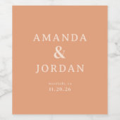 ÉTIQUETTE POUR BOUTEILLES DE VIN ___LLMGEN___ 35 (Étiquettes simples)