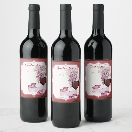 Étiquette Pour Bouteilles De Vin Lot d'étiquettes  (Bouteilles)