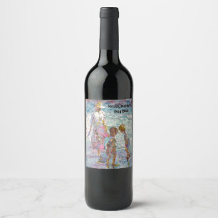 Étiquette Pour Bouteilles De Vin Lumière rassemblée © – Étiquette de vin personnali