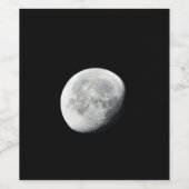 ÉTIQUETTE POUR BOUTEILLES DE VIN LUNE (Étiquettes simples)